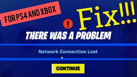 How do I fix connection error on Fortnite?