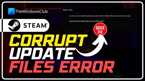 How do I fix corrupted game cache on Steam?