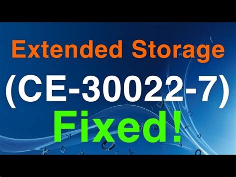 How do I fix error code CE 30022 7?
