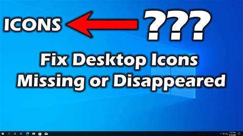 How do I fix missing icons?