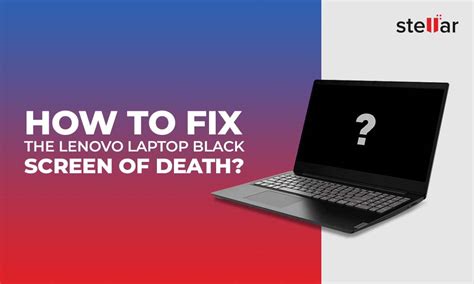 How do I fix my Lenovo black screen BIOS?