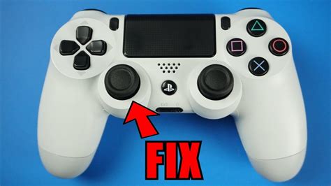 How do I fix my PS4 controller drift?