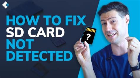How do I fix my SD card that won't read?