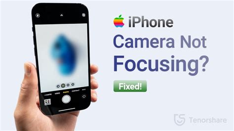 How do I fix my blurry iPhone camera?