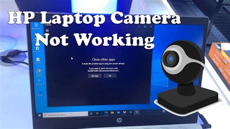 How do I fix my camera on my HP laptop?