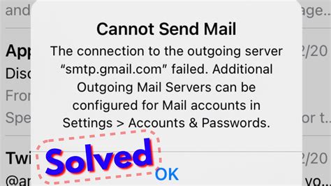 How do I fix my outgoing mail server?