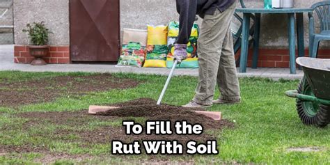 How do I fix ruts in my yard?