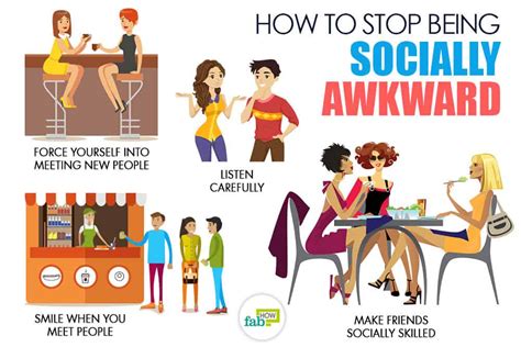 How do I fix socially awkward?