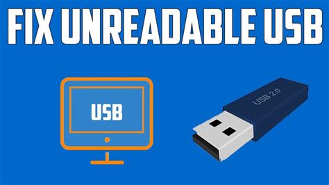 How do I fix undetectable USB?
