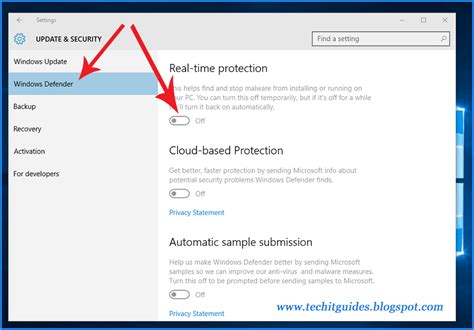How do I force Windows Defender to turn off?