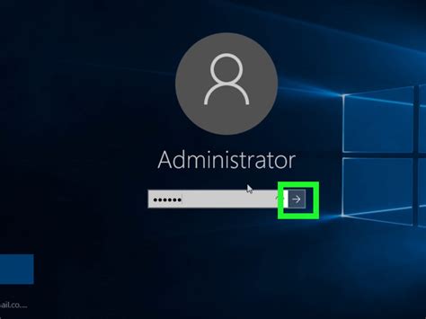 How do I force login as administrator in Windows 10?