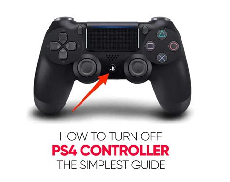 How do I force my PS4 controller to turn off?