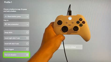 How do I force my Xbox controller to vibrate?