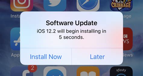 How do I force my iPhone to update?