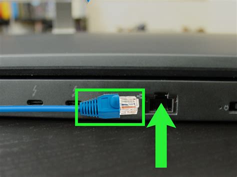 How do I force my laptop to connect to Ethernet?