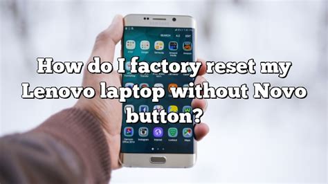How do I force restart my Lenovo laptop without the power button?