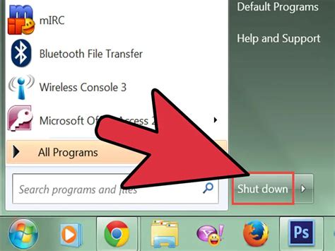 How do I force shutdown my laptop?