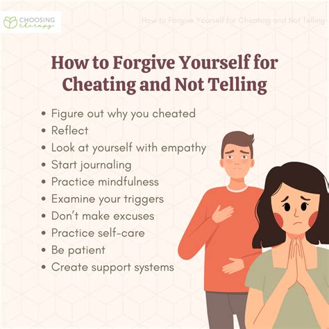 How do I forgive myself for micro-cheating?