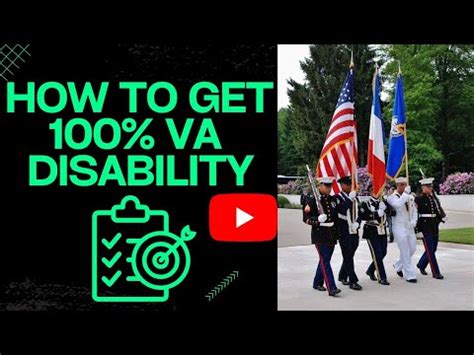 How do I get 100% disability?