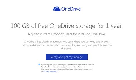 How do I get 100GB OneDrive for free?