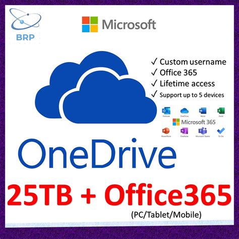 How do I get 25 TB on OneDrive?