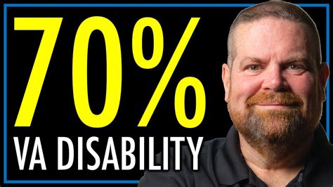 How do I get 70% disability?