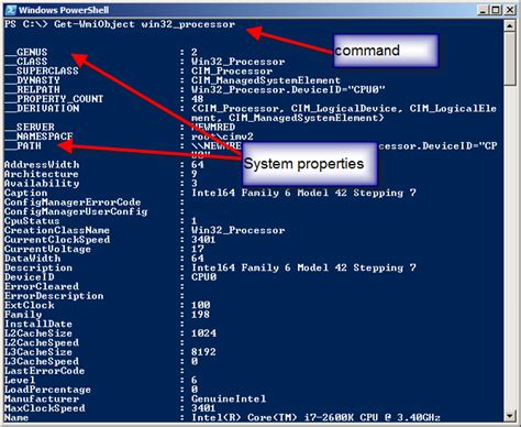 How do I get CPU info from Wmic?