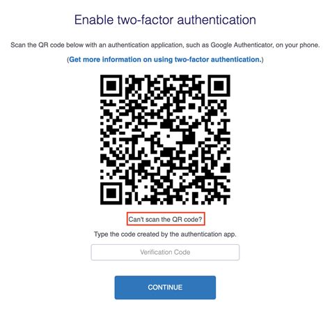 How do I get a QR code for my mobile authenticator app?