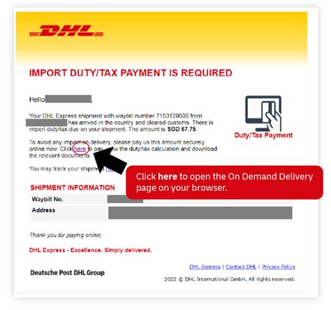 How do I get a valid DHL number?