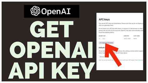 How do I get an OpenAI API key?