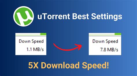 How do I get full speed on uTorrent?