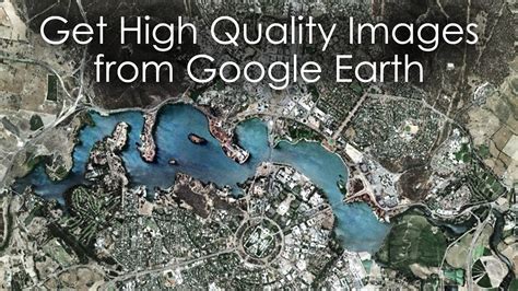 How do I get high quality satellite photos?