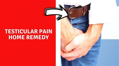 How do I get instant relief from testicle pain?