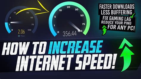 How do I get max speed on my internet?