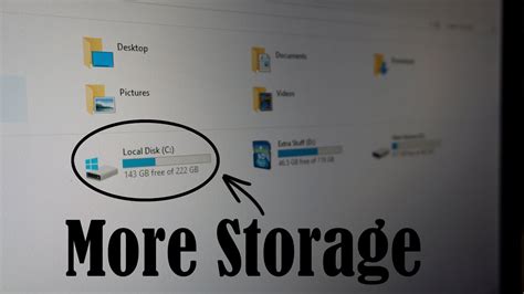 How do I get more storage by deleting things?