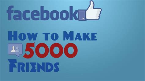 How do I get more than 5000 friends on Facebook?