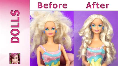 How do I get my Barbie hair smooth again?