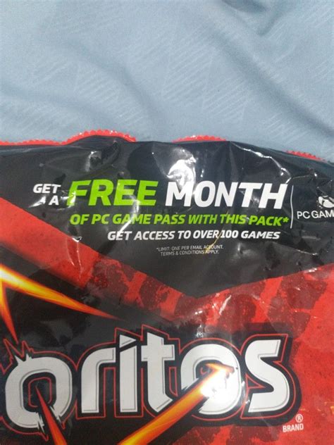 How do I get my Gamepass code from Doritos?