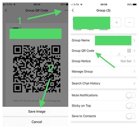 How do I get my QR code for WeChat?