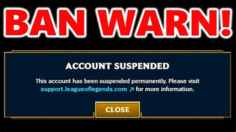 How do I get my Riot account banned?