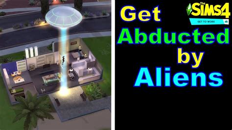 How do I get my Sim abducted by aliens?