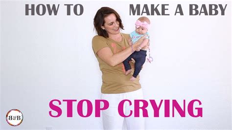 How do I get my daughter to stop crying?