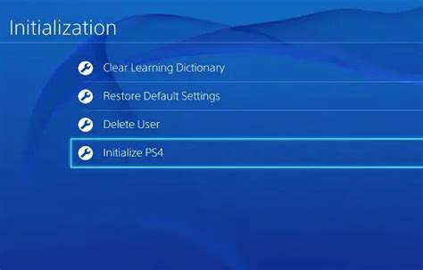 How do I get my games back after initializing my PS4?