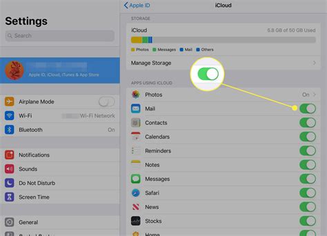 How do I get my iPhone and iPad to sync passwords?