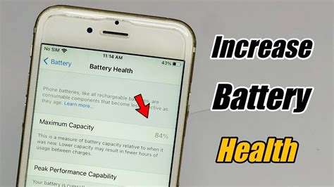 How do I get my iPhone back to 100 battery health?