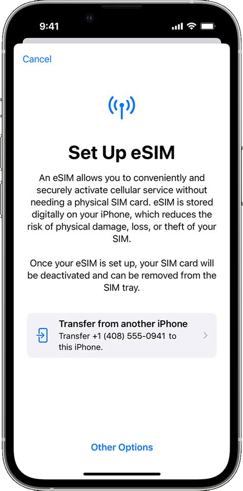 How do I get my iPhone eSIM number?