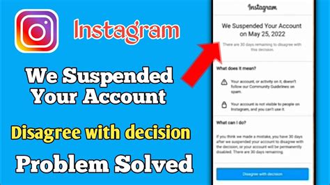 How do I get my suspended Instagram back?