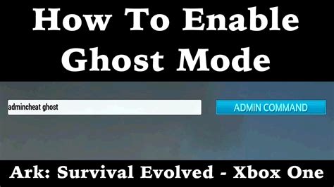 How do I get out of ghost mode?