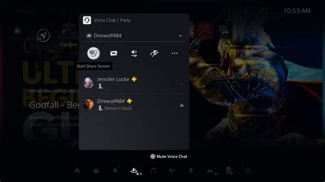 How do I get party chat out of my headset PS5?