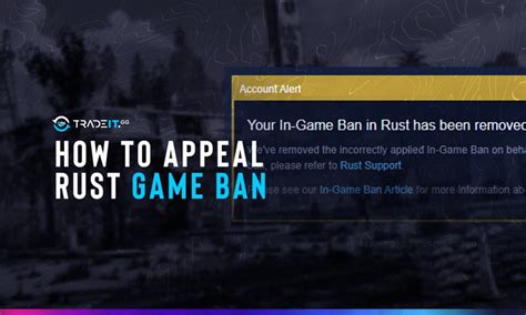 How do I get rid of a rust game ban?